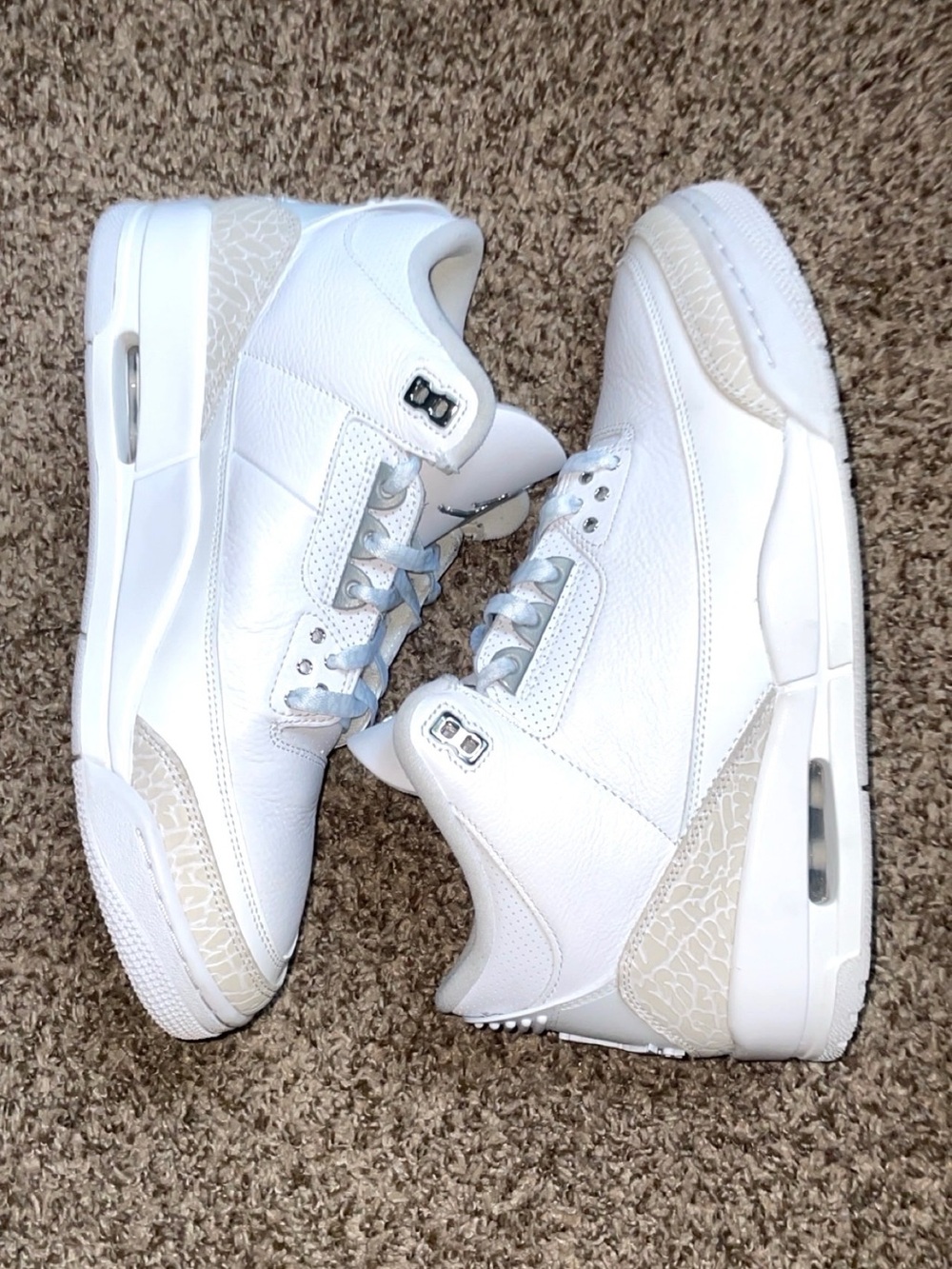 Men’s Nike Air Jordan 3 retro silver pure money